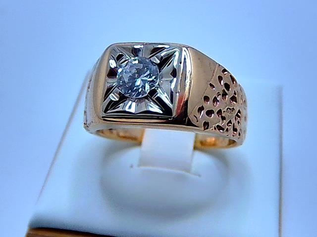 BAGUE EN OR 10KT   DI