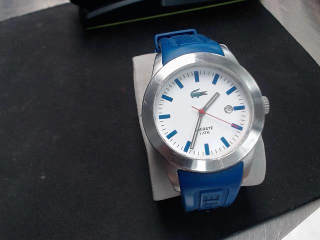 Montre lacoste bracelet bleu