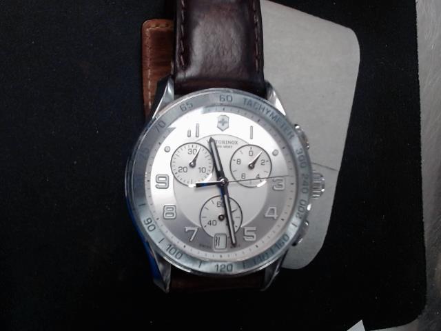 Montre victor inox chrono