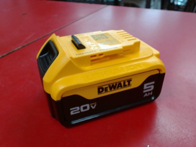 Batterie 20v dewalt 5ah