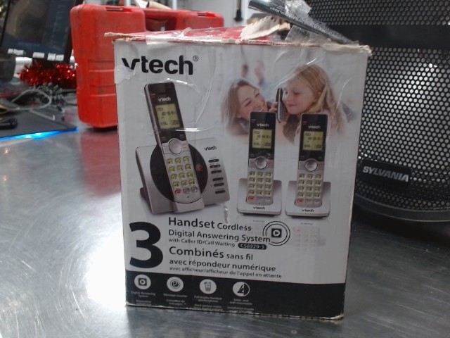 3 handset cordless answering system