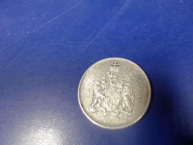 Piece de monnaie 1965 argent