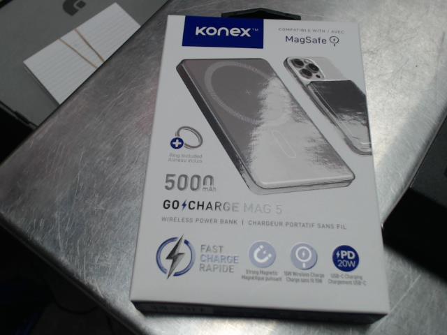 Chargeur portatif konex sans fil