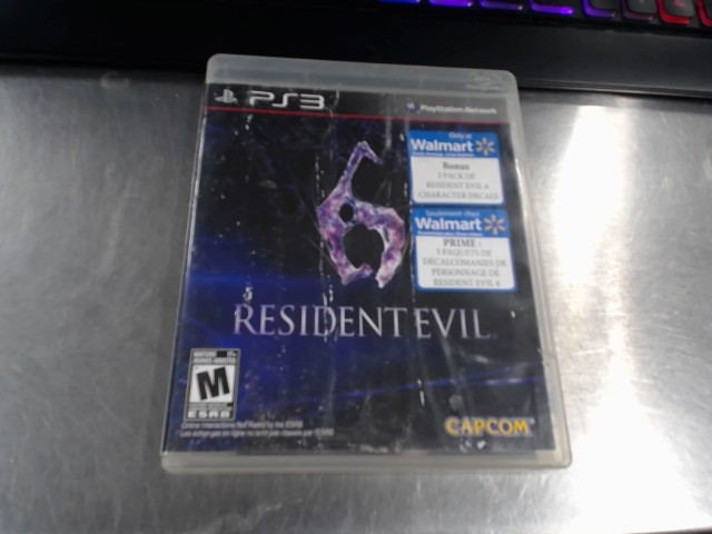 Resident evil 6 ps3