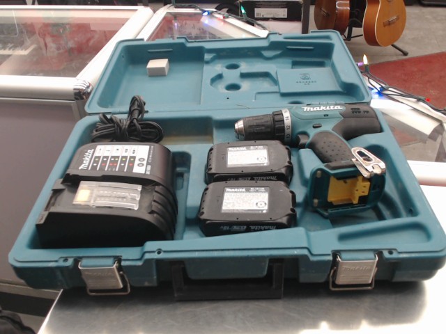 Perceuse acier sf + charger + 2 batterie