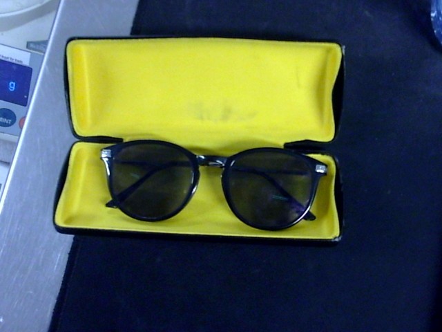 Lunette de soleil noire+branches grise