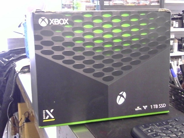 Xbox series x en boite + acc + man