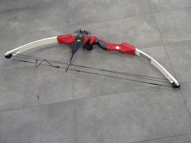 Red compound bow cobra