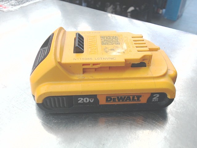 Batterie 2ah lithium ion ecrit pier