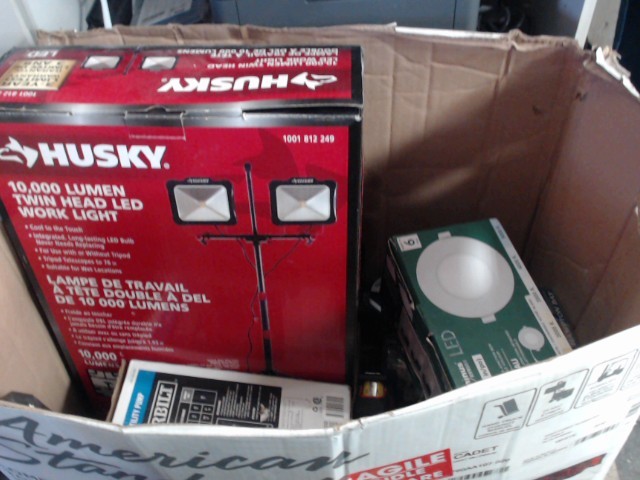 Twin led work lights 10k