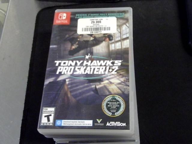 Tony hawk's pro skaters 1+2