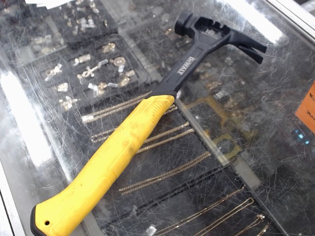 Marteau 16oz jaune et noir