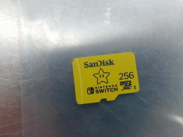 Carte memoire 256gb pour switch