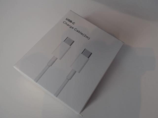 USB C CABLE 6 PIEDS BLANC