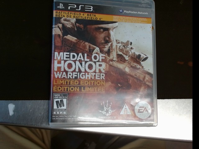 Medal of honor warfighter edition limite