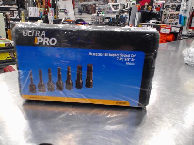 Hexagonal bit impact socket 3/8''