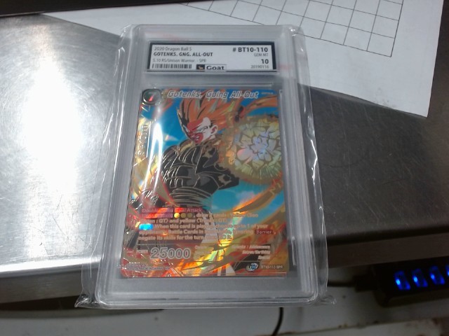 Gotenks going all out gem mt 10