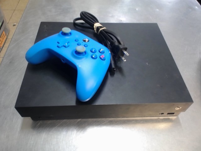 Xbox one x + man + fil