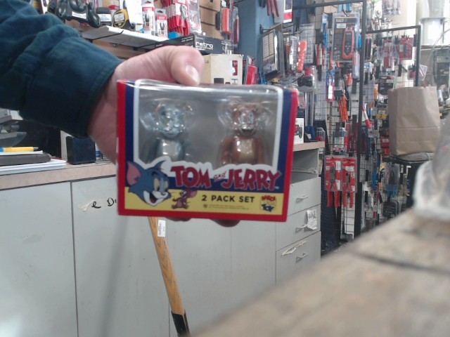 Tom and jerry 2 pack set med com toy