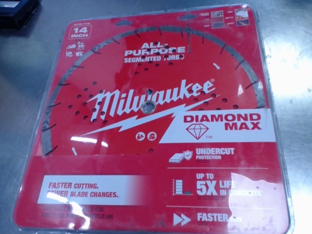 All-purpose segmented blade neuf