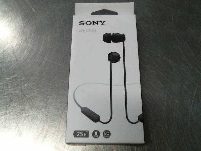 Ecouteurs sans fills noir sony