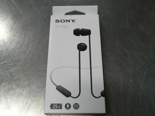 Ecouteurs sans fills noir sony