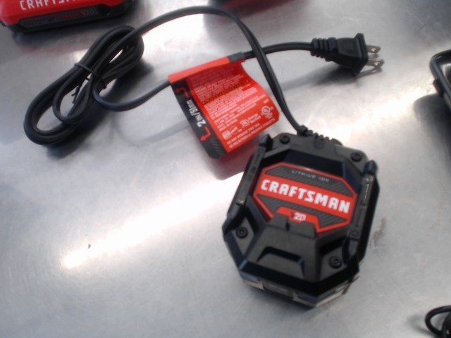 Craftman lithium-ion charger 20v max