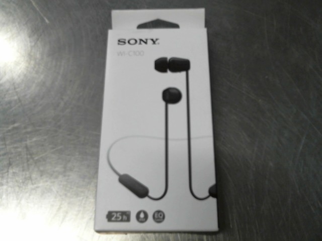 Ecouteurs sans fills noir sony