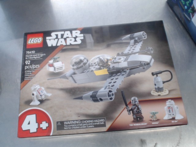 Lego starwars mande and grogu's n-1 star