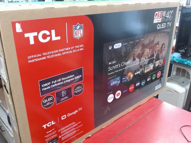 Tele 40'' smart tv ds boite + acc + tc