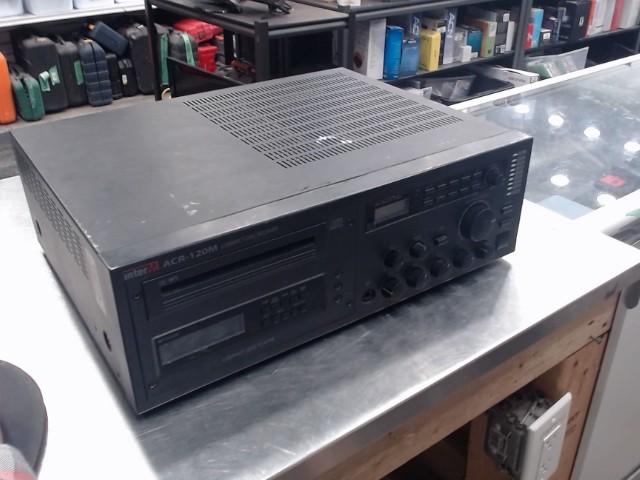 Lecteur cr/radio inter-m mixer