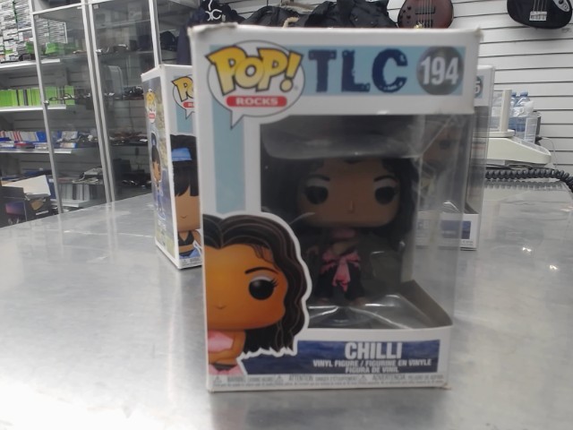 Funko pop chilli tcl used in box 194