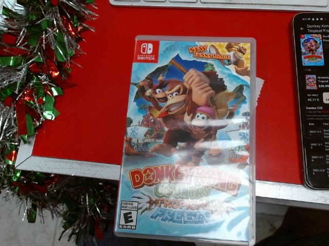 Donkeykong country tropical freeze swich