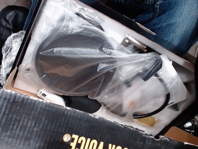 Ensemble microphone condenser / boite