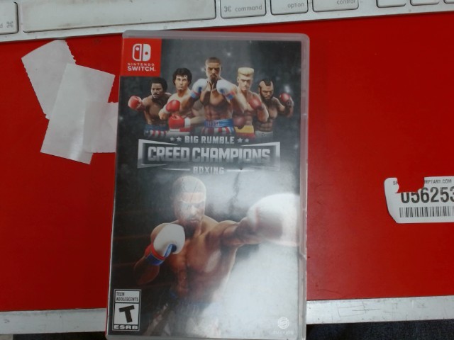 Big rumble creed champions boxing swicht