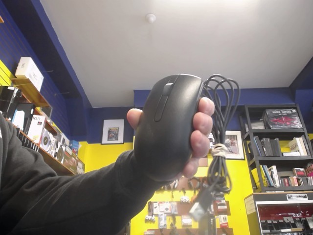 Souris noir + fil