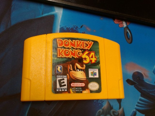 Donkey kong nitendo 64