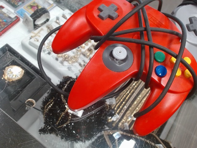 Manette nintendo 54 rouge