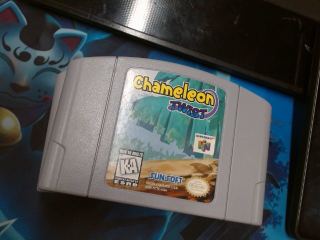 Chameleon  twist nintendo 64