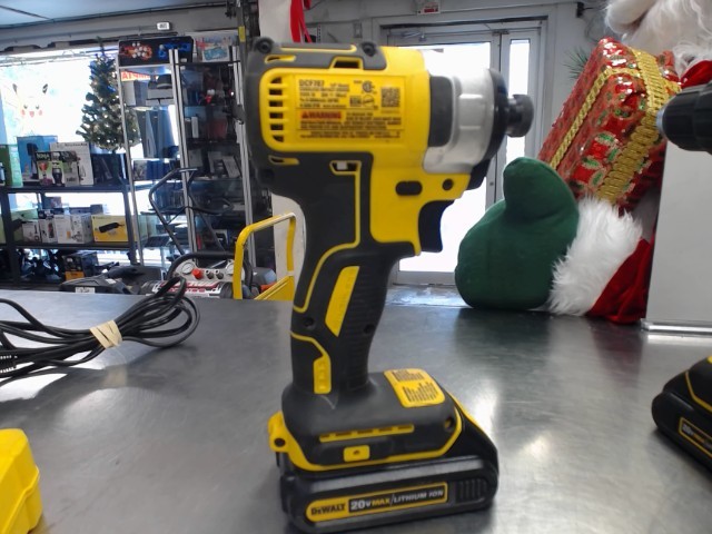 Impact driver dewalt + batt