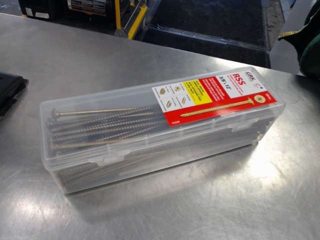 Pack de vis a bois 3/8 x 12