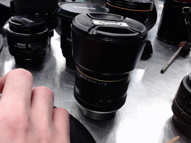 Lentille opteka 85mm