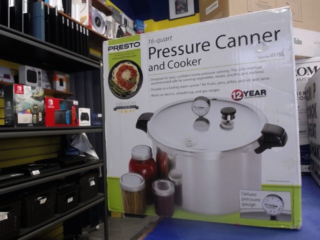Pressure canner and cooker