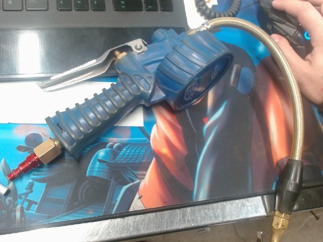 Digital inflator with coated hose