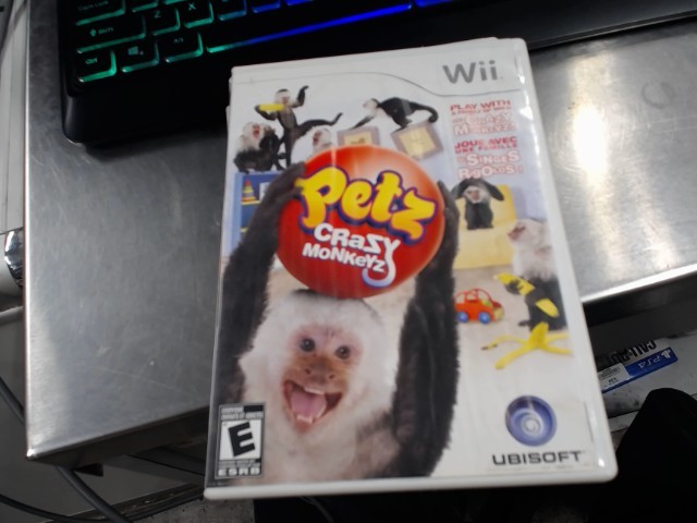 Petz crazy monkeyz wii