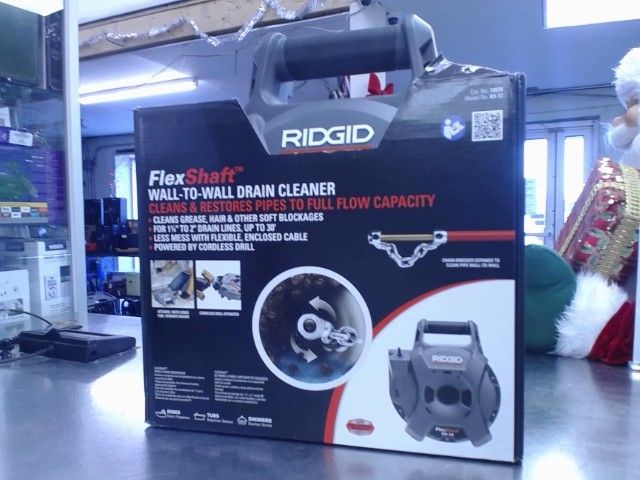 Wall to wall drain cleaner