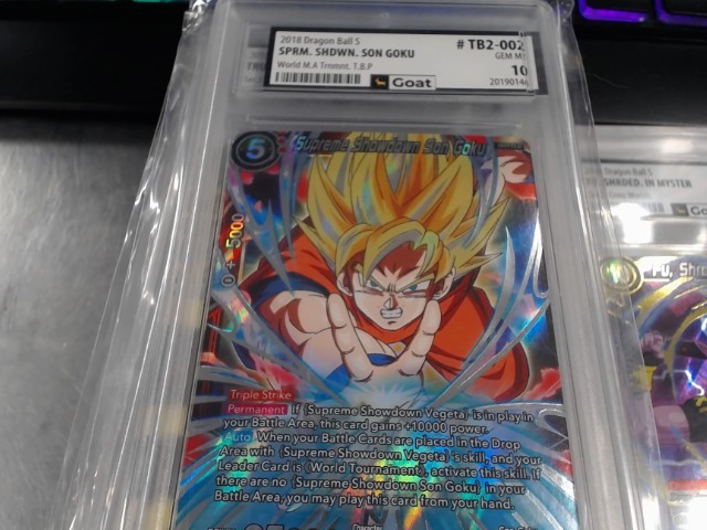 Supreme showdown son goku gem mt 10