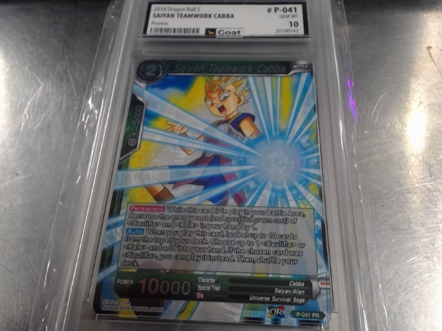 Saiyan teamwork cabba gem mt 10