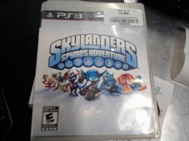 Skylanders spyro's adventure ps3