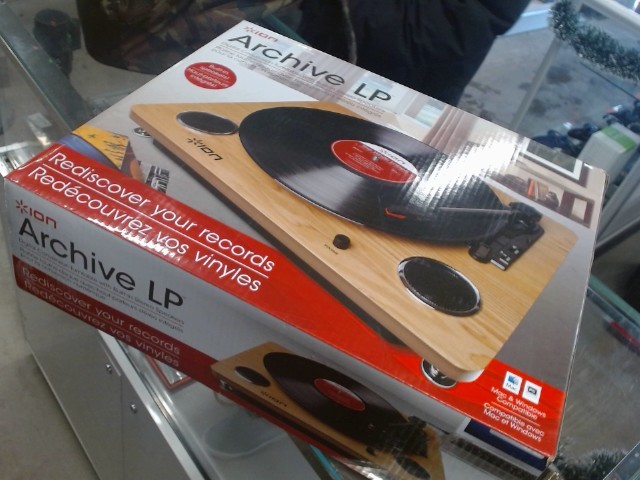 Ion archive lp lecteur vinyle